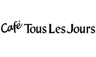 CAFÉ TOUS LES JOURS