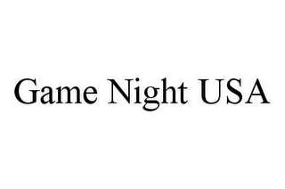 GAME NIGHT USA