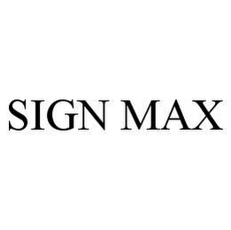 SIGN MAX