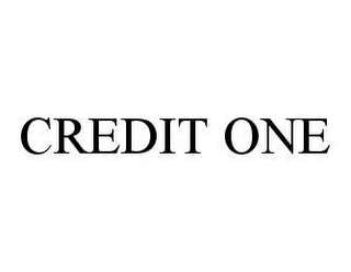 CREDIT ONE