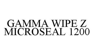 GAMMA WIPE Z MICROSEAL 1200