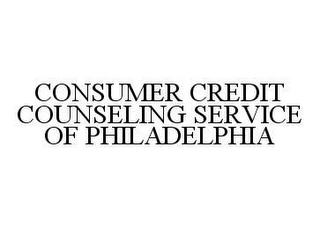 CONSUMER CREDIT COUNSELING SERVICE OF PHILADELPHIA