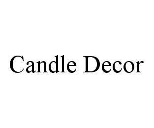 CANDLE DECOR