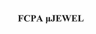 FCPA µJEWEL