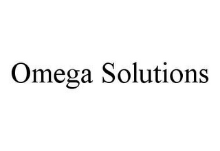 OMEGA SOLUTIONS