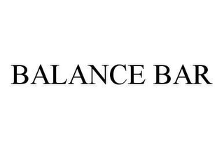 BALANCE BAR