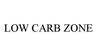 LOW CARB ZONE