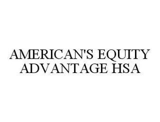 AMERICAN'S EQUITY ADVANTAGE HSA