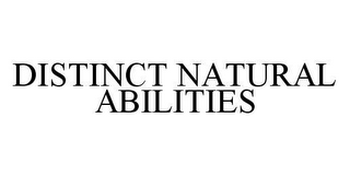 DISTINCT NATURAL ABILITIES