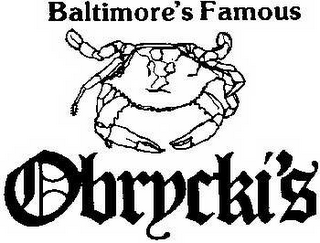 BALTIMORE'S FAMOUS OBRYCKI'S