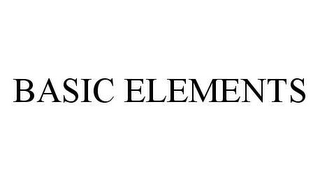 BASIC ELEMENTS