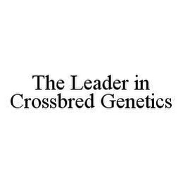 THE LEADER IN CROSSBRED GENETICS