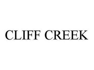 CLIFF CREEK