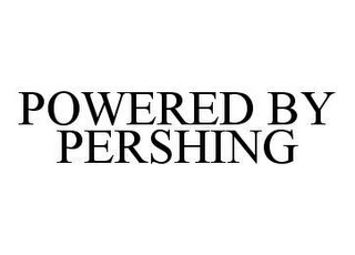 POWERED BY PERSHING