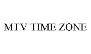 MTV TIME ZONE