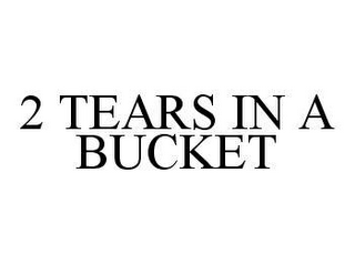 2 TEARS IN A BUCKET