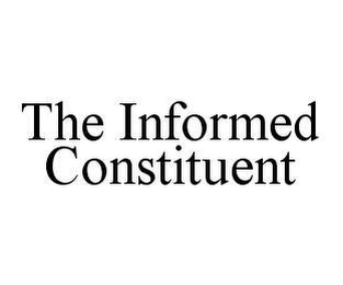 THE INFORMED CONSTITUENT