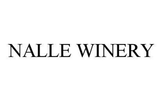 NALLE WINERY