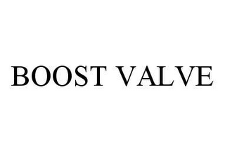 BOOST VALVE