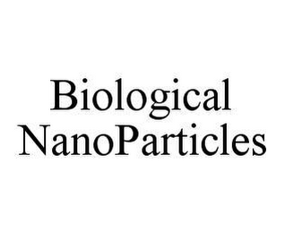 BIOLOGICAL NANOPARTICLES