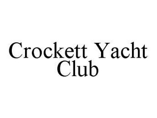 CROCKETT YACHT CLUB