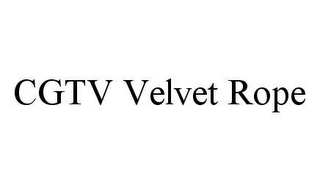 CGTV VELVET ROPE