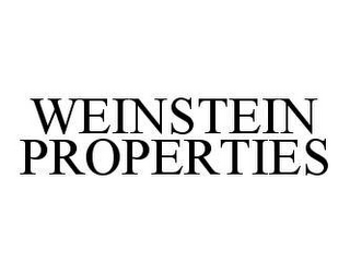 WEINSTEIN PROPERTIES