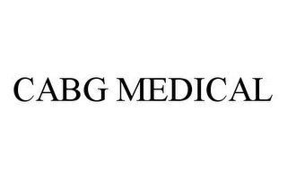 CABG MEDICAL