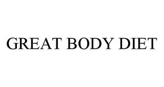 GREAT BODY DIET