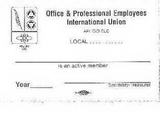 OFFICE & PROFESSIONAL EMPLOYEES INTERNATIONAL UNION