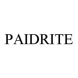 PAIDRITE