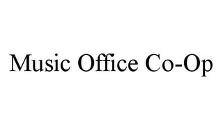 MUSIC OFFICE CO-OP