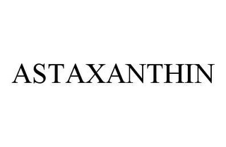 ASTAXANTHIN