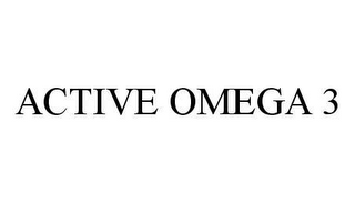 ACTIVE OMEGA 3