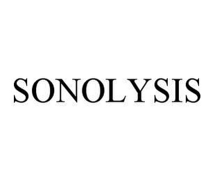 SONOLYSIS