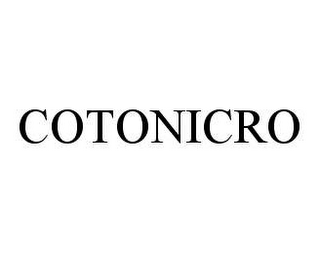 COTONICRO