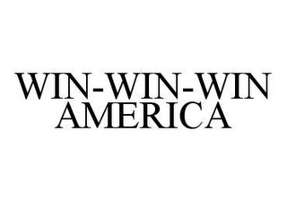 WIN-WIN-WIN AMERICA