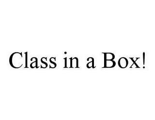 CLASS IN A BOX!