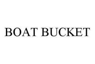 BOAT BUCKET