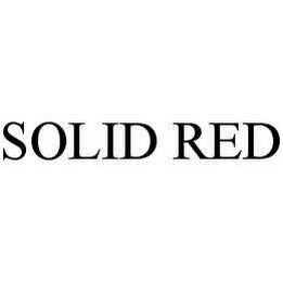 SOLID RED