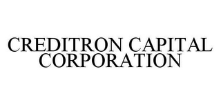 CREDITRON CAPITAL CORPORATION