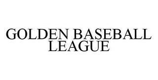GOLDEN BASEBALL LEAGUE