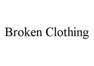 BROKEN CLOTHING