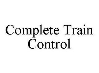 COMPLETE TRAIN CONTROL