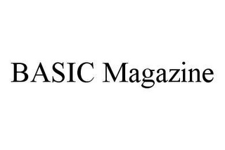 BASIC MAGAZINE