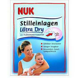 NUK STILLEINLAGEN ULTRA DRY MIT FLUSSIGKEITSDEPOT FUHLBAR TROCKNER LANGER TRAGBAR BESONDERS HAUTSYMPATISCH