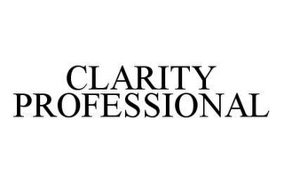 CLARITY PROFESSIONAL