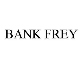 BANK FREY