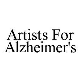 ARTISTS FOR ALZHEIMER'S