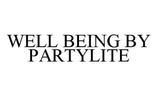 WELL BEING BY PARTYLITE